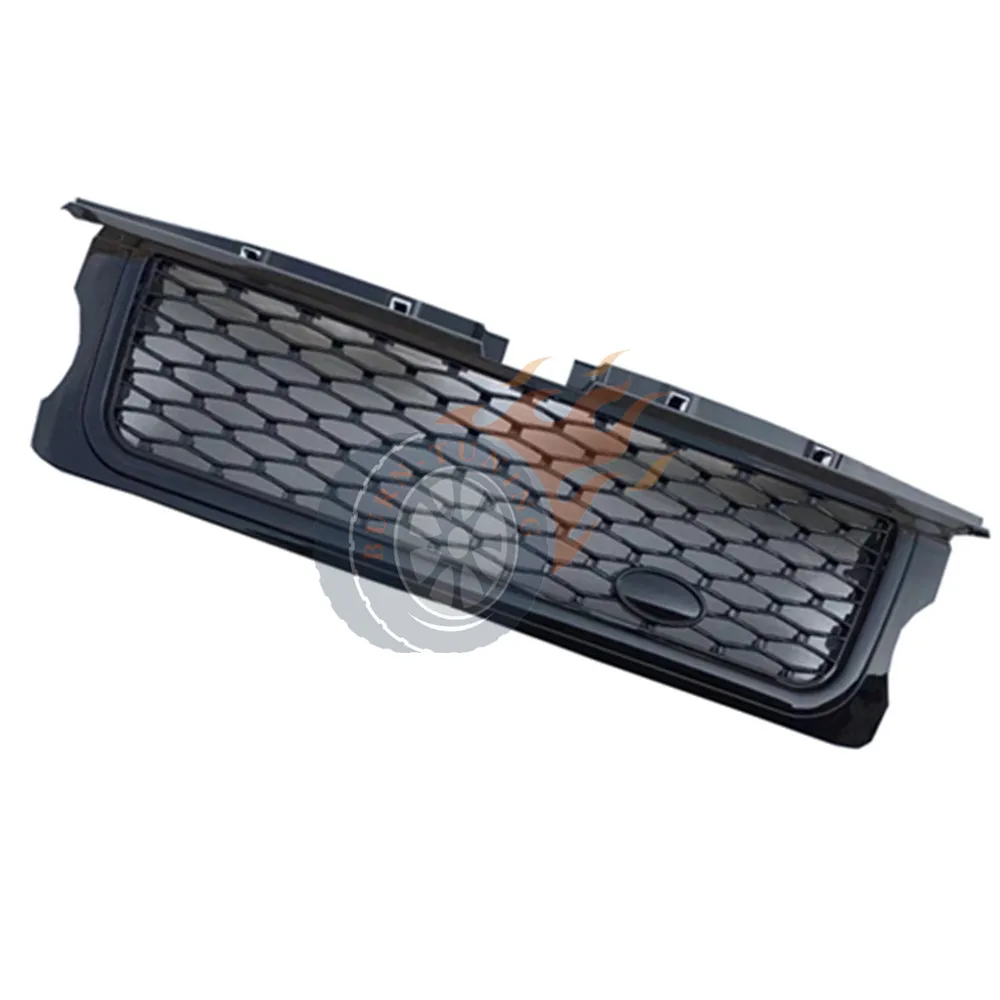 Шестигранная сетчатая решетка ABS для Land Rover Range Rover 2006-2013 Air Fender обновление переднего бампера гоночные решетки капот Гриль - Цвет: 06-09 B