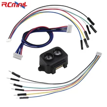 Tf-luna único-ponto lidar módulo range finder sensor micro variando módulo para arduino pixhawk uart iic com 3 cabos