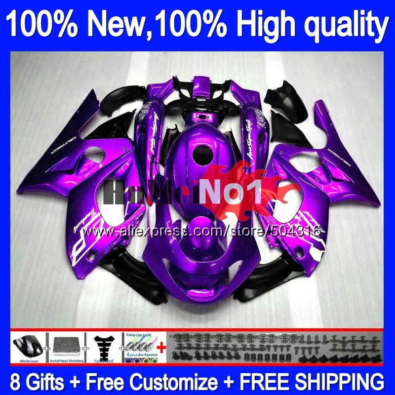 YZF 600R для YAMAHA YZF600R Thundercat 2002 2003 2004 05 06 07 39MC. 109 всех фиолетовый YZF-600R 96 02 03 04 2005 2006 2007 обтекатели - Цвет: No. 1