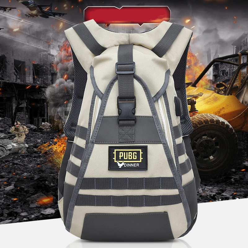 PUBG рюкзак для фанатов игр бойфренда, модные рюкзаки через плечо, многофункциональные противоугонные Usb зарядки, дорожные походные школьные сумки