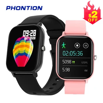 

Smart Watches Women P8 1.4 Inch Smart Watch Men Full Touch Fitness Tracker Blood Pressure Clock for Xiaomi HUAWEI Andriod iOS