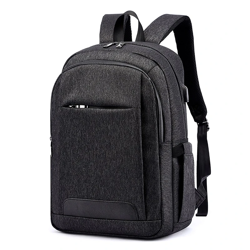 Черный Модный рюкзак для мужчин Mochila Feminina, водонепроницаемый рюкзак с зарядкой через usb, рюкзак для путешествий, школьные сумки для девочек-подростков - Цвет: Черный