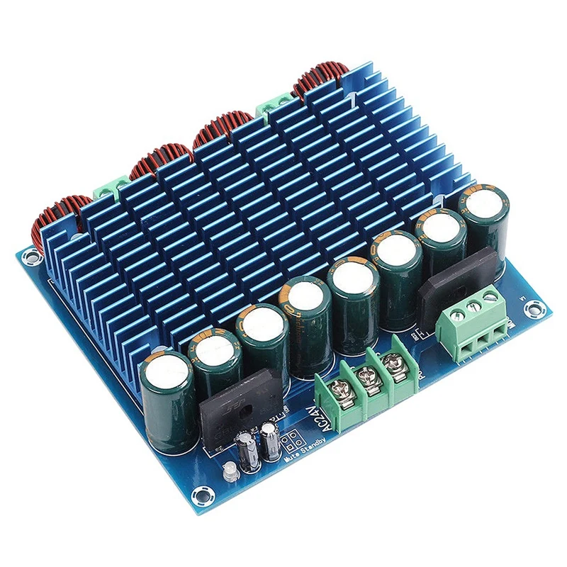 XH-M252 Digital Power Amplifier Board TDA8954TH Dual-Chip Class D 420Wx2 High-Power Audio | Электроника
