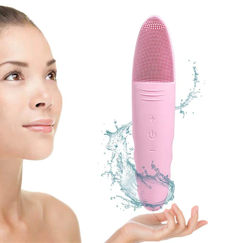 

Face Cleaning Mini Electric Massage Brush Washing Machine Waterproof Silicone Clear Pores Deep Cleaning Cleansing Tools
