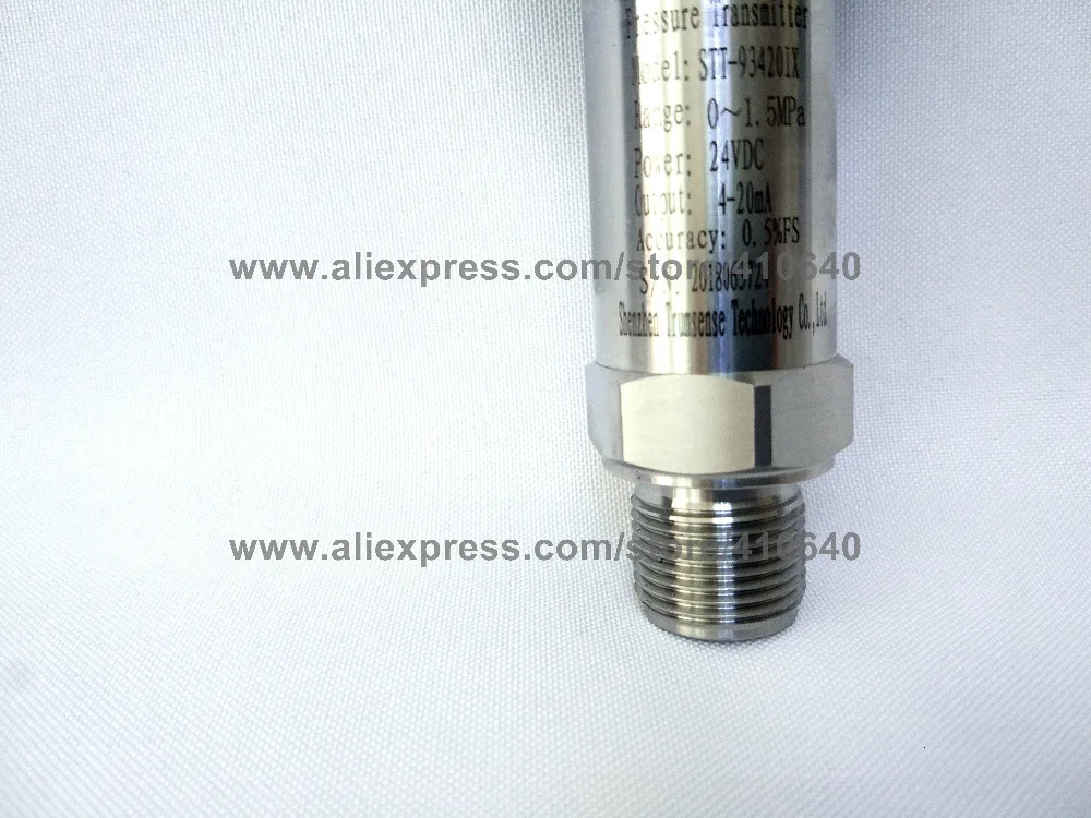 Датчик давления от 4 до 20mA DC24V M20x1.5 светодиодный диффузный кремниевый цифровой дисплей 1,5 МПа 0.5% точность другой диапазон доступен