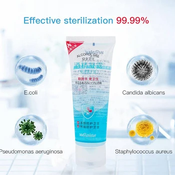 

80ml hand sanitizer gel hydroalcolique soap Ethanol antibacterial hand gel purell desinfecterende handgel antiseptic alcohol gel