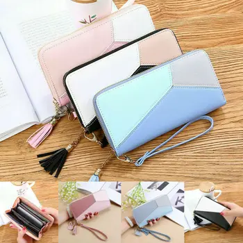 

New Fashion Women Lady Clutch Leather Wallet Long Card Holder Phone Bag Case Purse Handbag