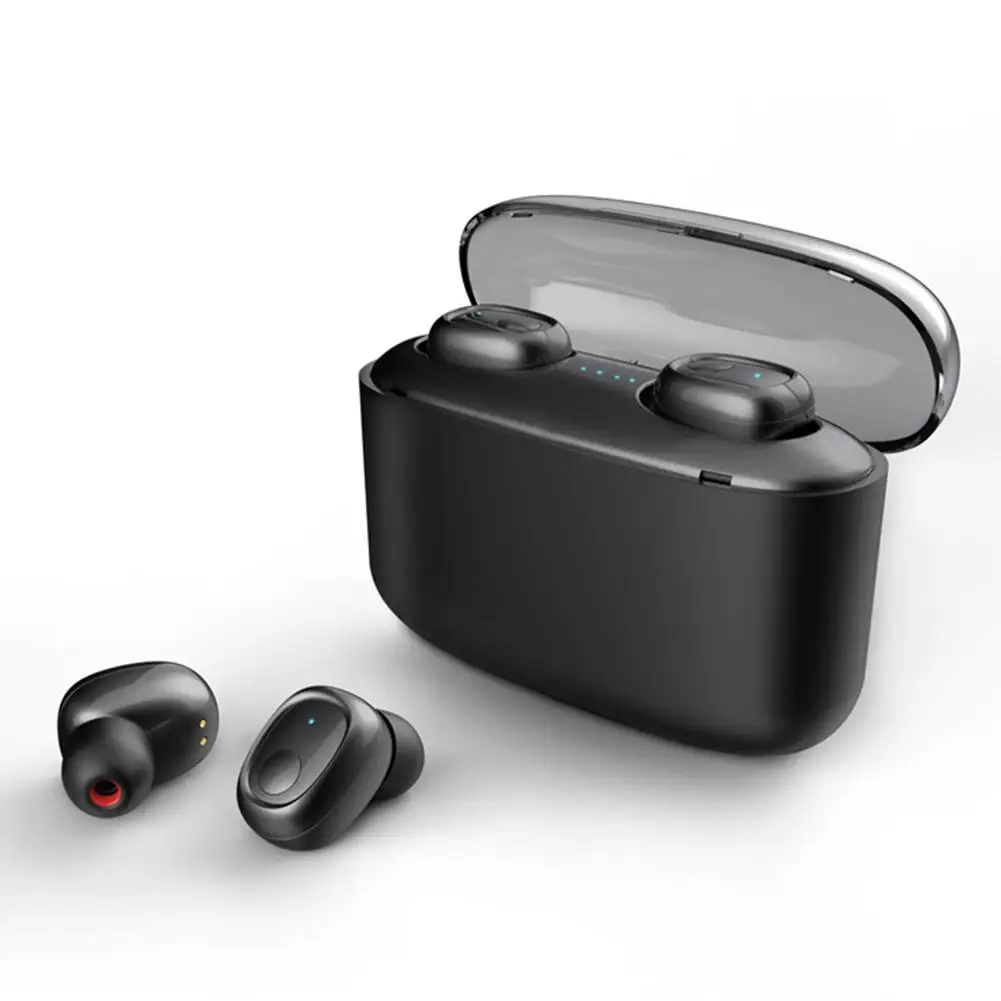 Сенсорный Стерео Bluetooth 2200 мАч беспроводной Bluetooth мини стелс спорт двойное ухо HD вызов 6D гарнитура двойной микрофон# N