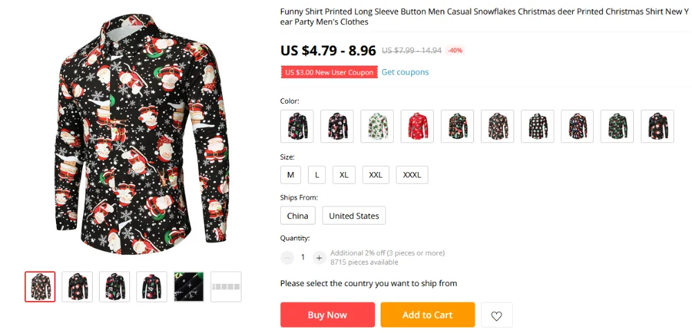Funnyshirt с принтом, с длинным рукавом, на пуговицах, Мужская одежда, повседневная, снежинки, Рождественская, Печать оленей, рубашка, новогодние, вечерние, блузки