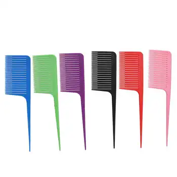 

6Pcs Highlighting Foiling Hair Comb Barber Hair Parting Brush Dyeing Hairdressing Salon Accessory Hair Dryer Wig Accessories