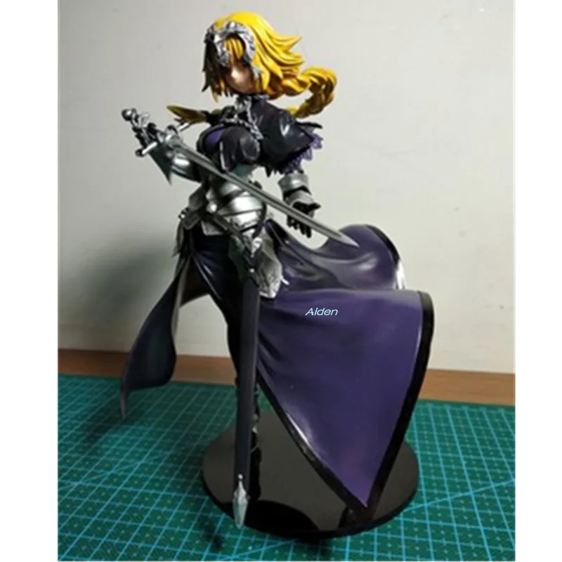 8 "Статуя Fate/Apocrypha бюст Joan of Arc полноразмерный портрет 1/8 GK белый узор экшн Коллекционная модель игрушечная коробка 20 см Z2737
