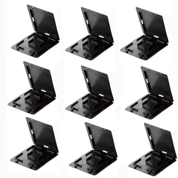 

9 Pcs Beekeeping Beehive Beetle Collector Trap Durable Catching Plastic Insect Traps Beehive Lid Hive Cover Case (Black)