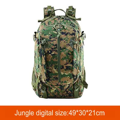 Jungle digital Военный тактический рюкзак Оксфорд армия 3 дня штурмовой пакет Молл Сумка Рюкзаки для походов на открытом воздухе треккинг рюкзак - Цвет: Jungle digital