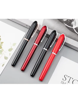 

5pcs/lot New 4 color gel pen office stationery business meeting festival public relations gift signature pens custom logo