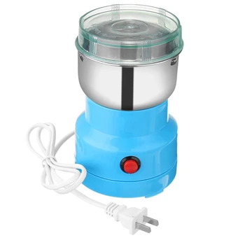 

New Coffee Bean Grinder Mill Grinding DIY Tool Home Medicine Flour Powder Crusher Electric Herbs Spices Nuts Grains US Plug