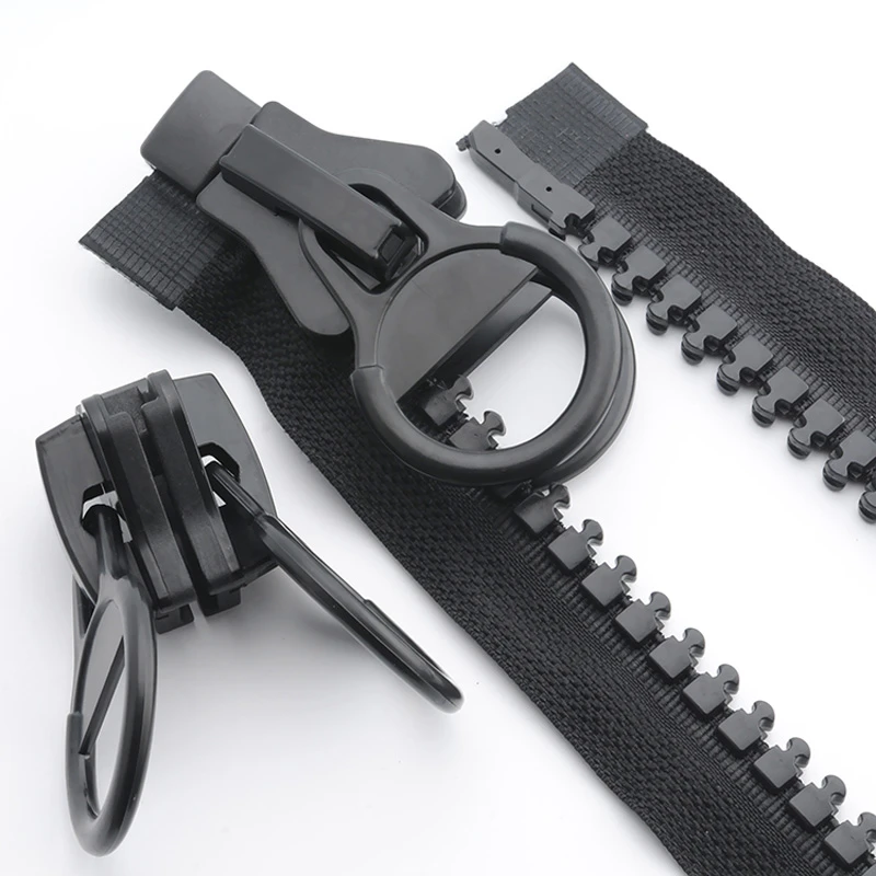 20 60800cm Oversize Resin Zipper Doublesided 2 Zipper Puller For