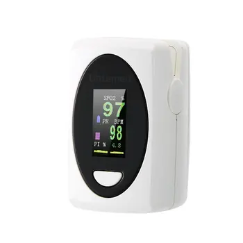 

Finger Clip Oximeter Blood Oxygen Saturation Meter Fingertip Oximeter Spo2 Monitor Portable Finger Pulse Health Care
