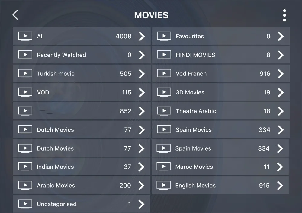 Франция ip веб-сайт индекс Espagne IPTV США IPTV португальское IPTV comprenant 7000 LIVE 4000 VOD Поддержка Футбол dazn взрослых M3U