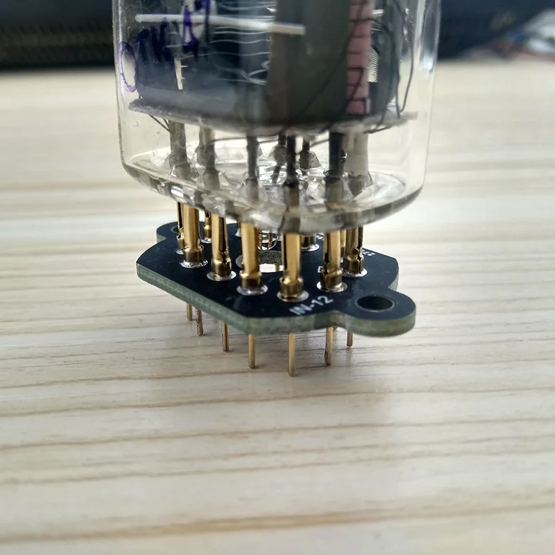 12pin керамический держатель трубки Nixie розетка 12 PIN 12 P для IN12 IN-12 светящаяся трубка люминесцентная трубка
