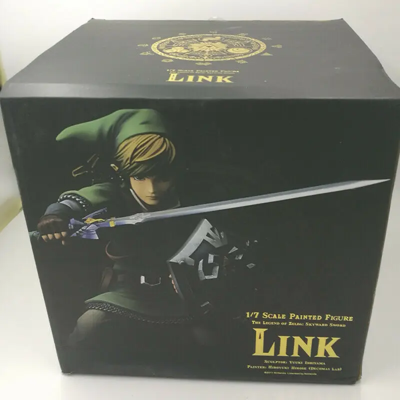 Лидер продаж! ПВХ фигурка из аниме Zelda Skyward Sword 1/7 игрушка Link Коллекционная модель