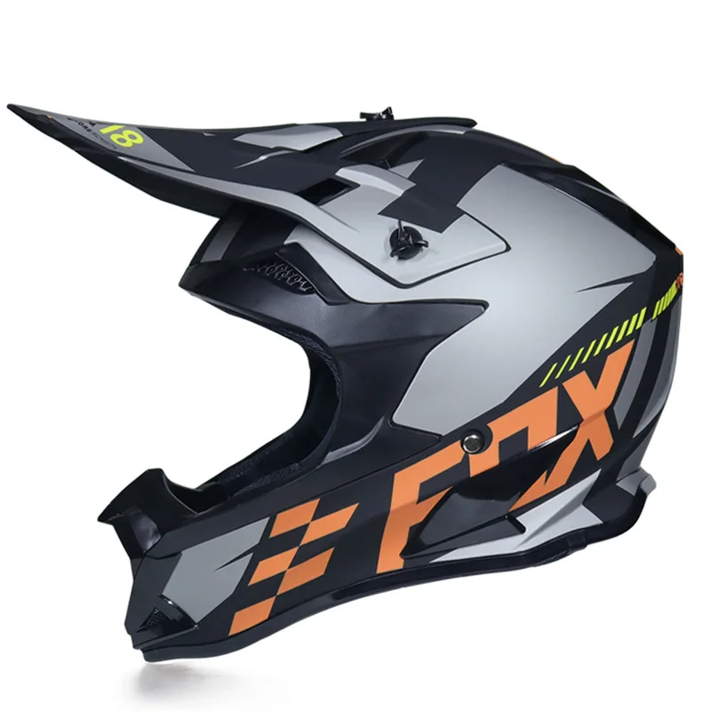 Racing Off-road Motorcycle Helmet Motocross Dirt Bike Helmet Moto Casco Vintage Casco Motocross Full Face Helmet DOT 3 Gifts - Цвет: 20