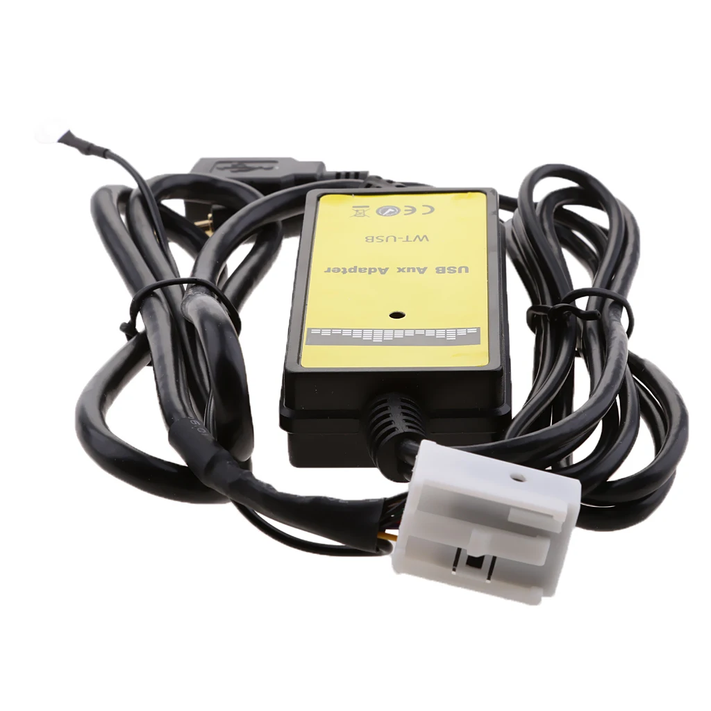 3,5 мм Автомобильный USB Aux-in mp3-плеер радио 6+ 6Pin адаптер для Audi VW Skoda Seat