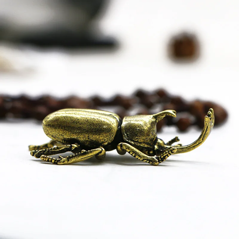 Bronze Beetles Miniature Figurines
