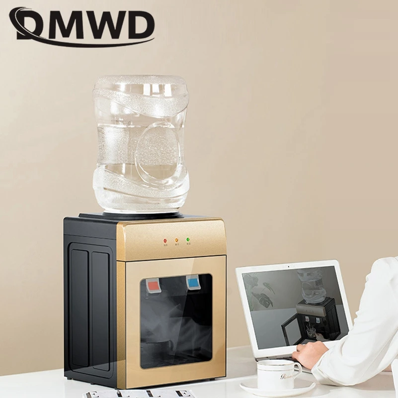 DMWD 600 мл бытовой Электрический диспенсер для воды Настольный водонагреватель
