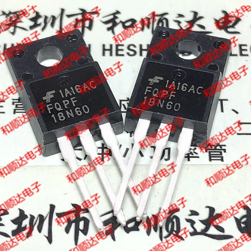 5 шт./FQPF18N60 TO-220F 600V 18A TO220F