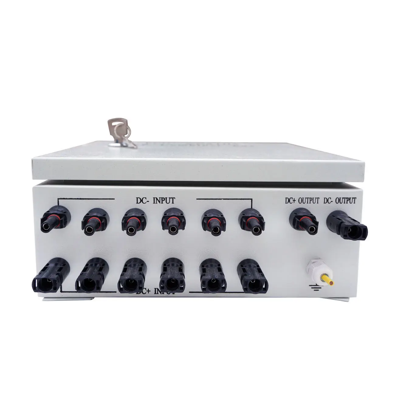 6-String солнечный PV массив Combiner Box W автоматические выключатели Защита от перенапряжения молний для решетки солнечной энергии системы