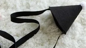Hat Чучело головы слона на стене крепление украшения плюшевые игрушки для детей для маленьких девочек Дети Рождественский подарок Детская комната Настенный декор - Цвет: Hat