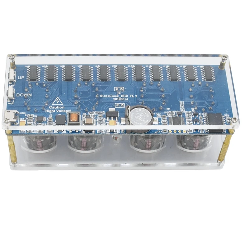 Практичные Diy In12 In 12 Nixie трубки Pcba набор цифровые часы красивый подарок без