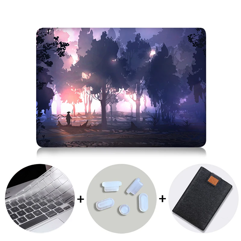 Чехол MTT для ноутбука Macbook Pro retina 13 15 с сенсорной панелью, чехол для Mac book Air Pro 11 12 13,3 15,4, сумка для ноутбука - Цвет: MB04
