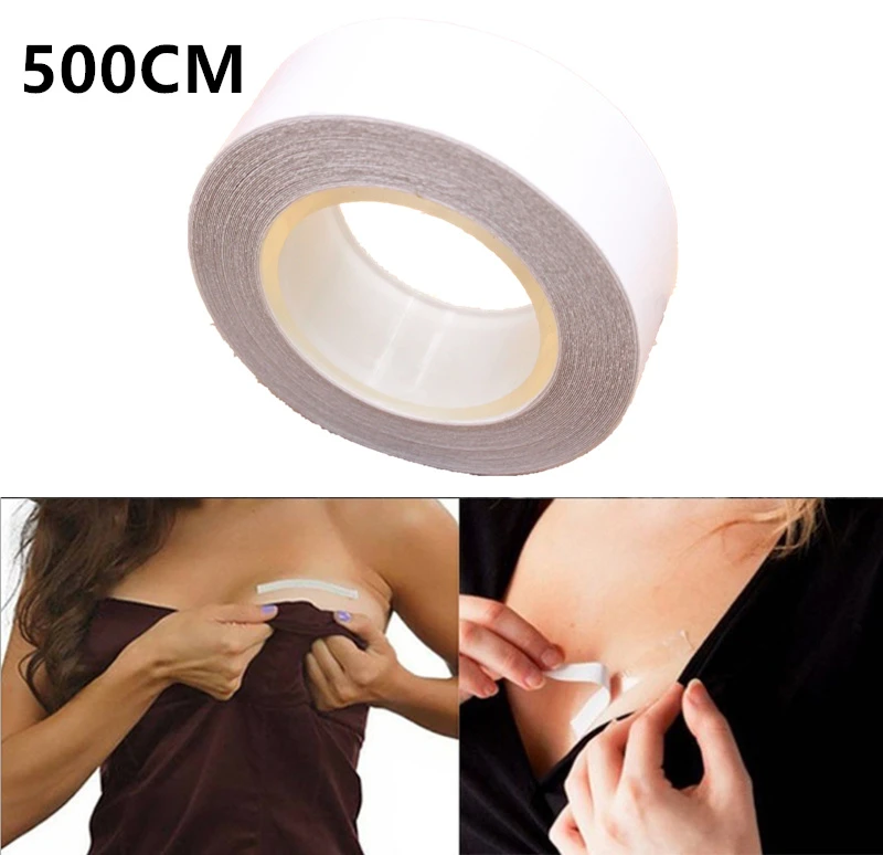 5m Waterproof Dress Cloth Tape Double Sided Secret Body Adhesive Breast Bra Strip Safe Transparent Clear Lingerie Tape Intimates Accessories Aliexpress