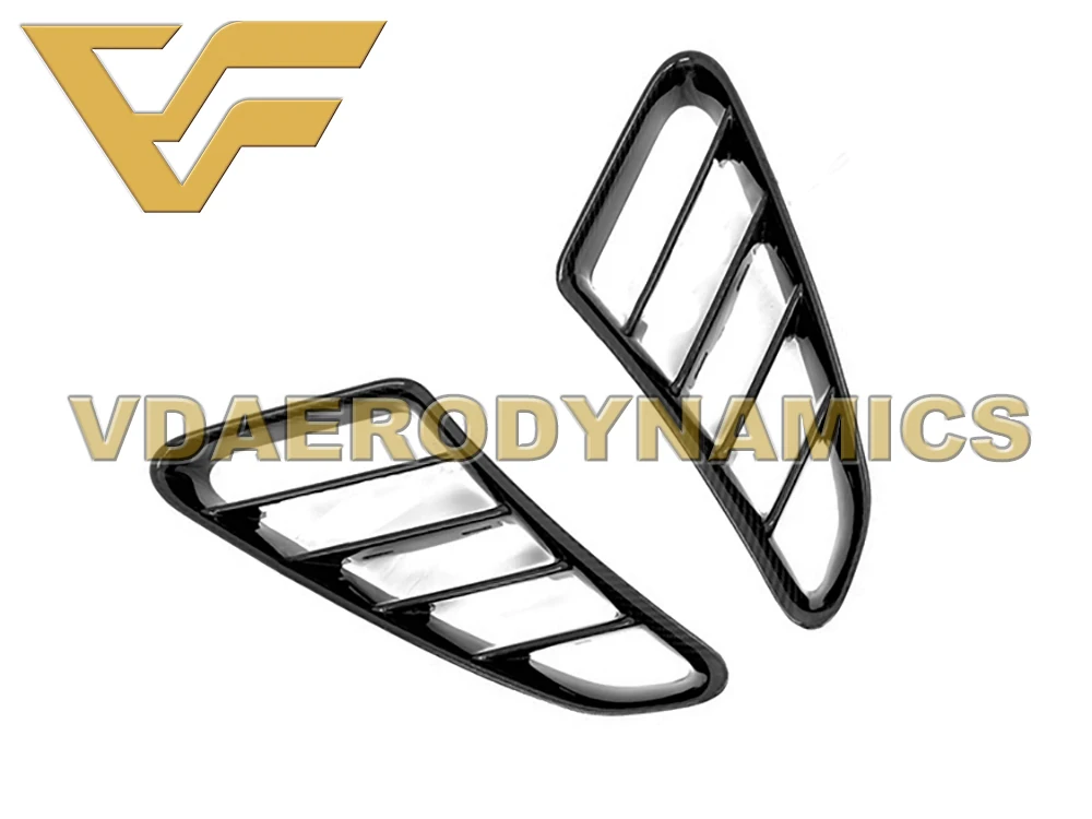 Подходит для 05-12 987 Porsche Cayman Boxster VADCarbon Fiber боковое крыло Air Dam Vent Cover-5 стилей на выбор