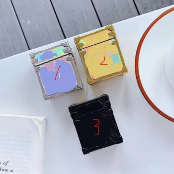 

Luxury Soft For Apple Airpods 1 2 Case Accessories Luxury Leather Case For AirPods 2 pro Earphone Cover
