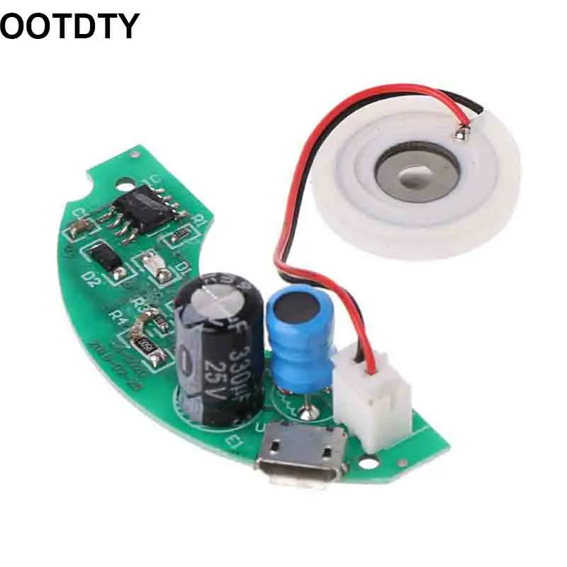 USB мини увлажнитель DIY наборы тумана и драйвер монтажная плата Fogger распылитель пленки распылитель лист мини осциллирующая пластина
