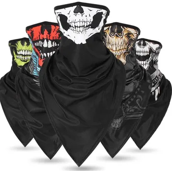 

Motorcycle Balaclava Face Mask Moto Helmet Bandana Hood Ski Neck Full Face Mask Windproof Dustproof Face Shield