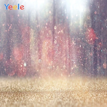 

Yeele Christmas Polka Dots Shiny Light Bokeh Winter Snow Backdrop Newborn Baby Custom Vinyl Photography Background Photo Studio