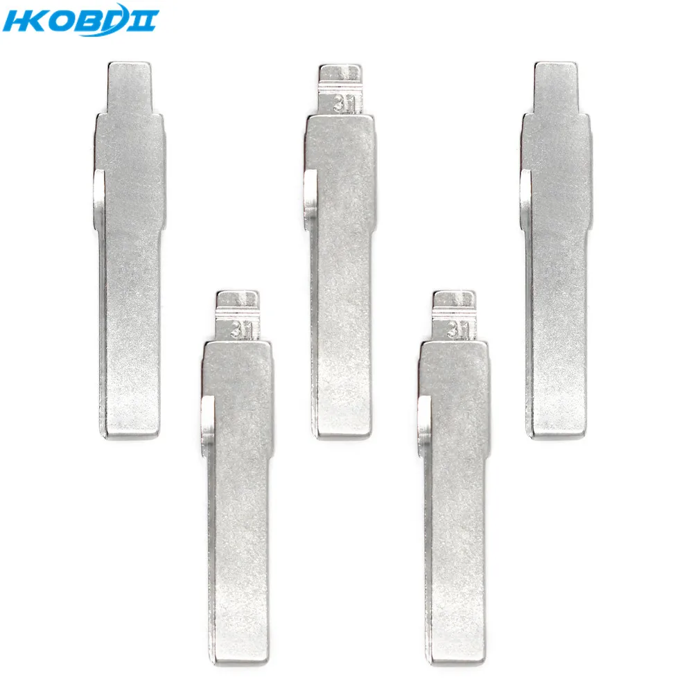 HKOBDII #31 HU66 для VWPassat Bora Seat Skoda ключ лезвие ключа HAA откидной пульт автомобильного