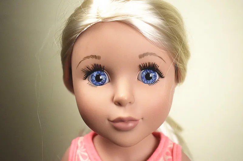 

new 38cm Original Girls big-eyed girl Princess Dolls 5 joints American girl mgadoll toy Dol Christmas Gift