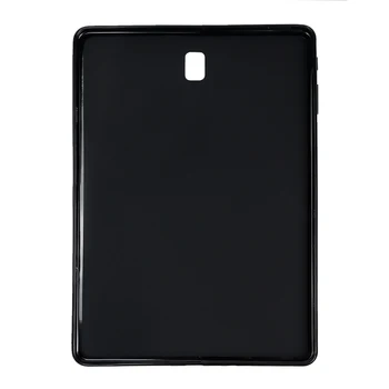 

QIJUN Tab S4 10.5'' Silicone Smart Tablet Back Cover For Samusng Galaxy Tab S4 10.5inch 2018 SM-T830 T835 Shockproof Bumper Case