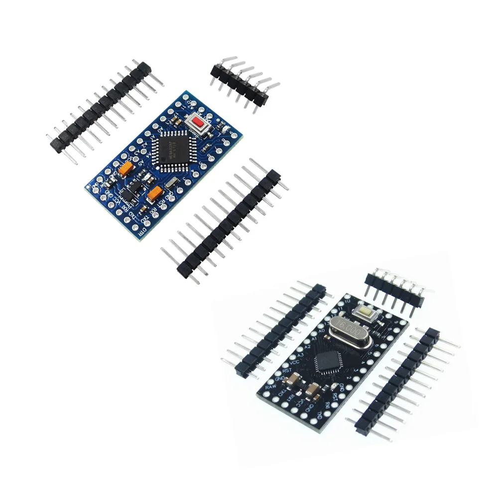 

10Pcs Pro Mini 168/328 Atmega168 5V 16M / ATMEGA328P-MU 328P Mini ATMEGA328 5V/16MHz For Arduino Compatible Nano Module