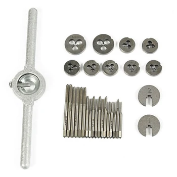 

Supplies Taps & Dies 31pcs High speed steel Thread Wrench Multipurpose