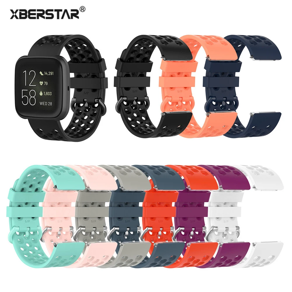Soft TPE Watchband Strap for Fitbit Versa2/ Versa / Versa Lite
