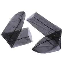 Женские Дышащие прозрачные шелковые носки с сеткой, цветные стразы, прозрачные шелковые Дышащие носки(черные