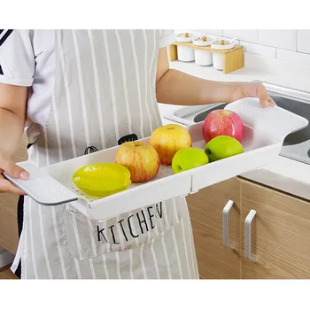 

Tub Bathtub Shelf Caddy Shower Expandable Holder Rack Storage Tray Over Bath Multifunctional Organizer For Bathroom Shower