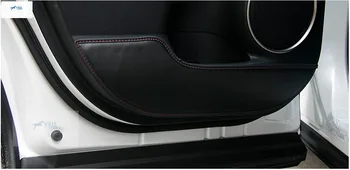 

Yimaautotrims Inner Car Door Protective Pad Kick Pad Protection Kit 4 Pcs For LEXUS NX NX200T NX300H 2015 2016 2017