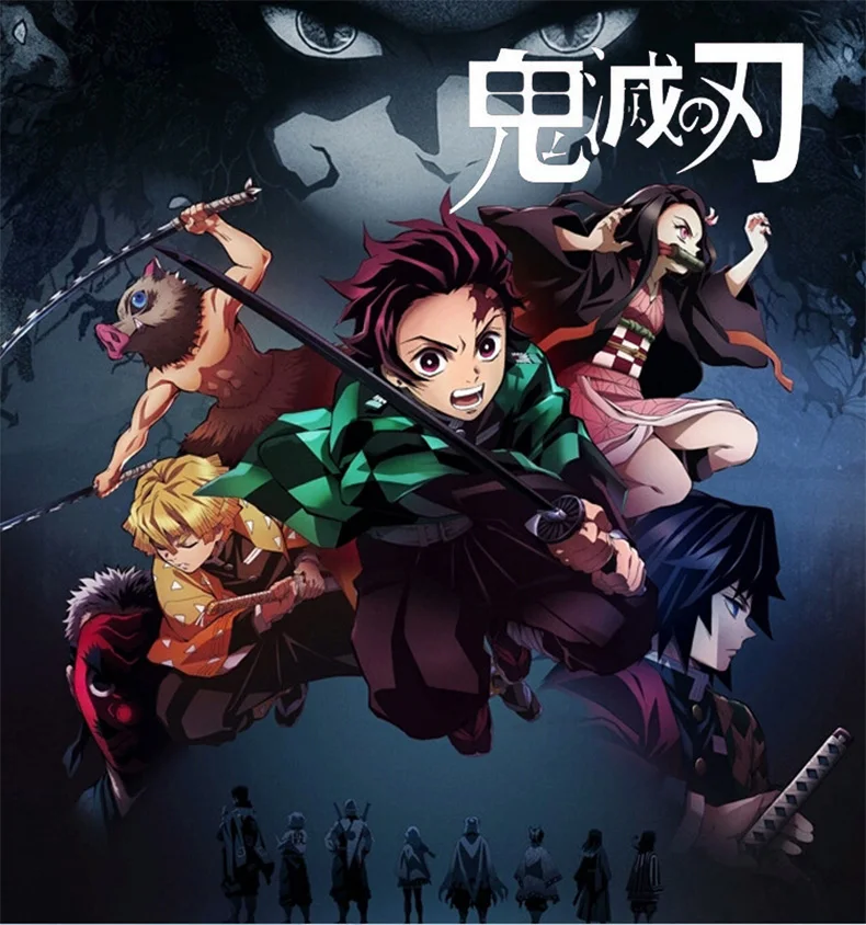 Аниме Kimetsu no Yaiba Demon Slayer Косплей Костюм Kamado Tanjirou Nezuko Agatsuma Zenitsu Tomioka Giyuu Muzan Косплей Аниме