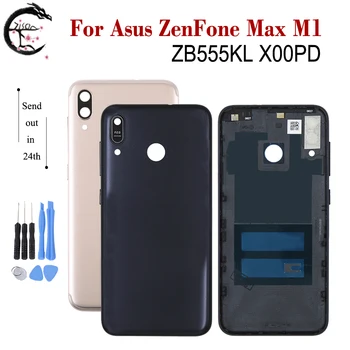 

Battery Cover For Asus ZenFone Max M1 Phone Back Cover ZB555KL X00PD Battery Housing Rear Cover Replacement New AAAAA+ Quality